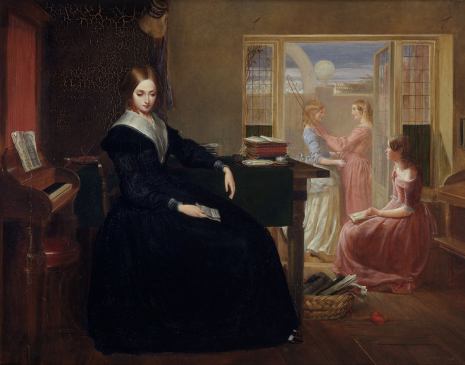 The Governess by Richard Redgrave, 1844.